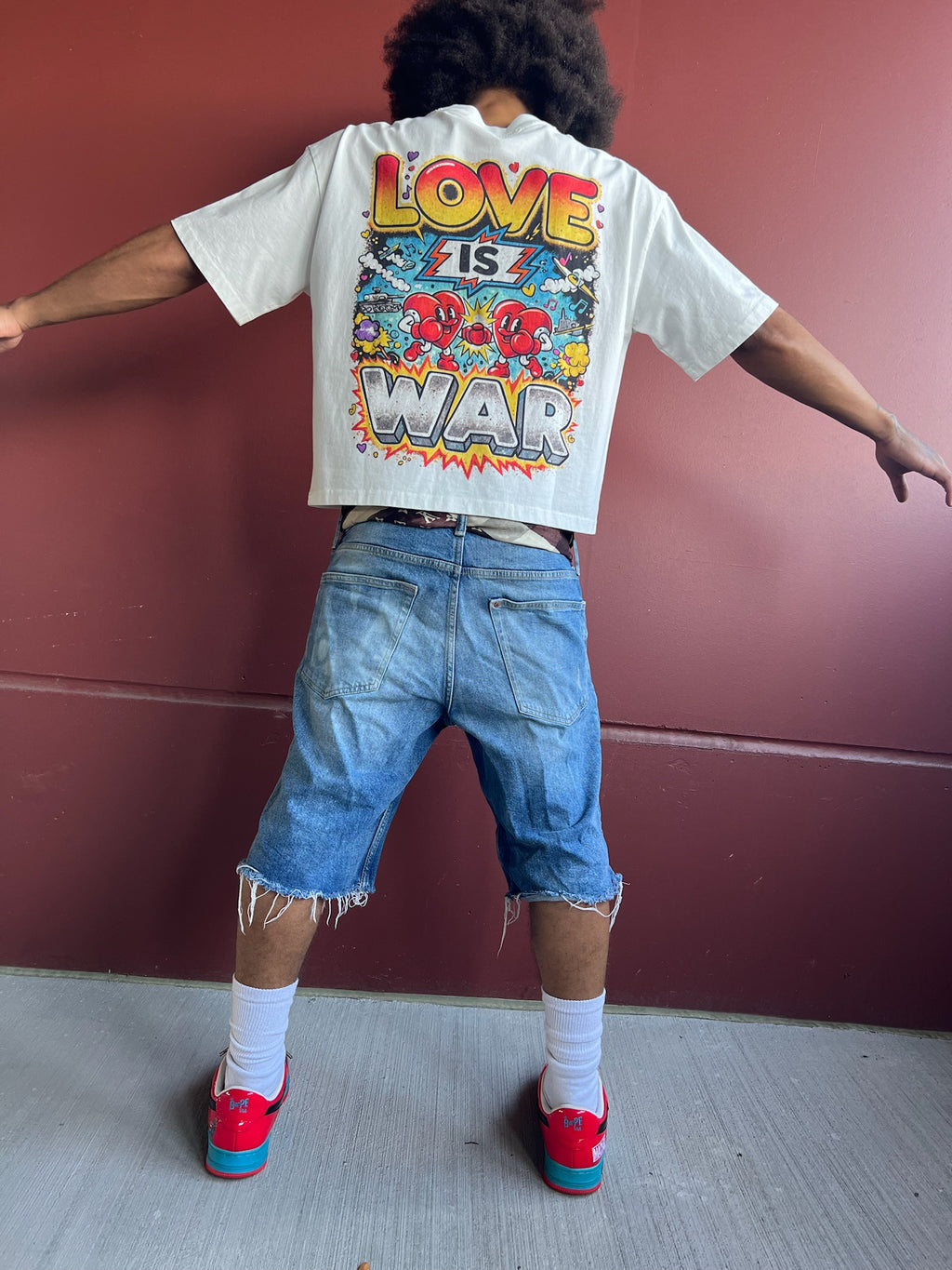 Classic Frayed Boxy Tee