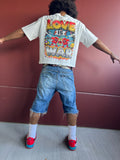 Classic Frayed Boxy Tee